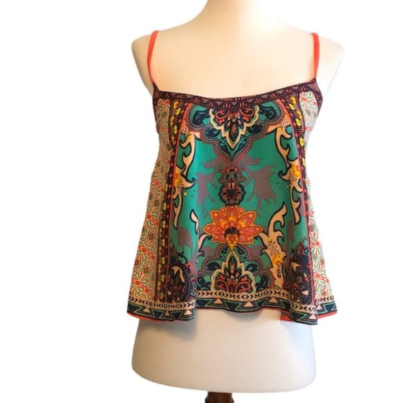 Flying Tomato Tops - Flying Tomato, Boho Top, Small